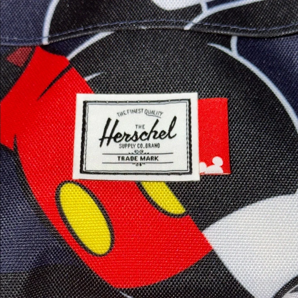 Herschel x Disney Mickey Mouse Black Cosmetic Bag